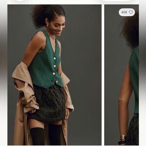 Porridge Aila Button Front Vest xxs